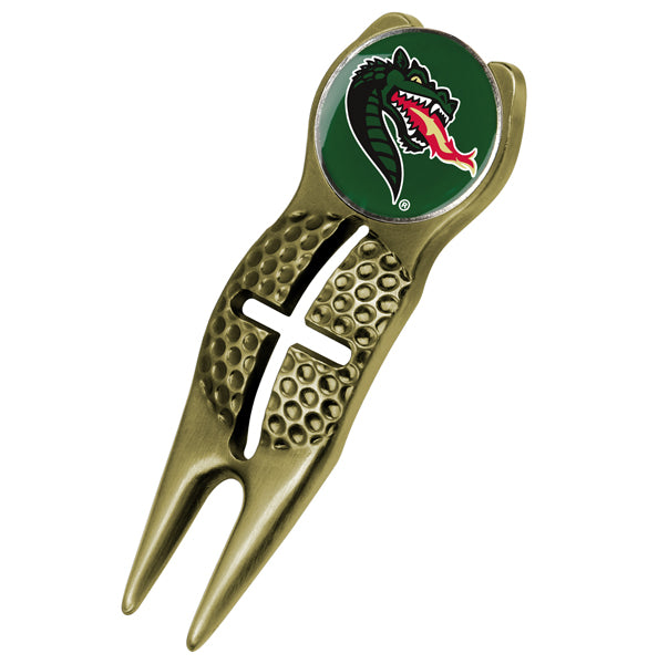 Alabama UAB Blazers - Crosshairs Divot Tool  -  Gold