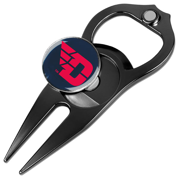 Dayton Flyers - Hat Trick Divot Tool Black