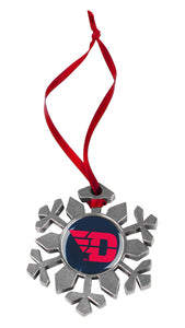 Dayton Flyers - Snow Flake Ornament - Linkswalkerdirect