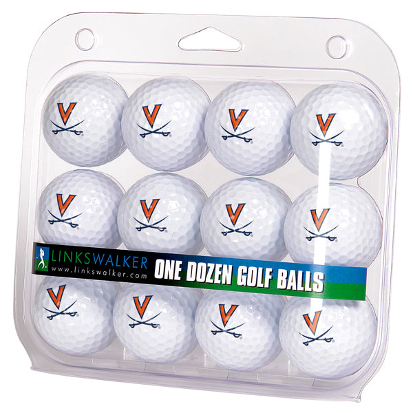 Virginia Cavaliers - Dozen Golf Balls - Linkswalkerdirect