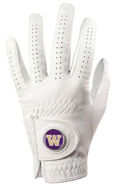 Washington Huskies - Cabretta Leather Golf Glove
