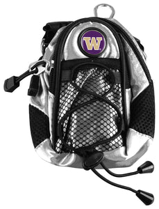 Washington Huskies - Mini Day Pack  -  Silver