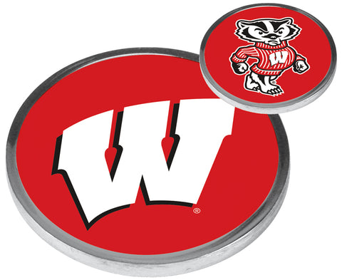 Wisconsin Badgers - Flip Coin - Linkswalkerdirect