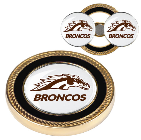 Western Michigan Broncos - Challenge Coin / 2 Ball Markers