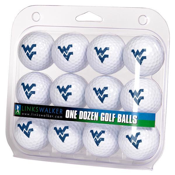 West Virginia Mountaineers - Dozen Golf Balls - Linkswalkerdirect