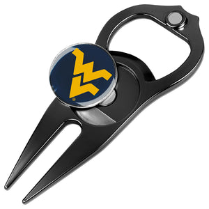 West Virginia Mountaineers - Hat Trick Divot Tool Black