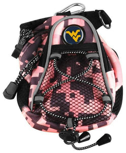 West Virginia Mountaineers - Mini Day Pack  -  Pink Digi Camo - Linkswalkerdirect