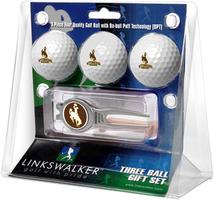 Wyoming Cowboys - Kool Tool 3 Ball Gift Pack