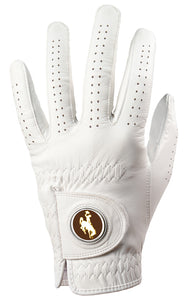 Wyoming Cowboys - Cabretta Leather Golf Glove