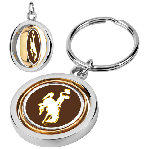 Wyoming Cowboys - Spinner Key Chain