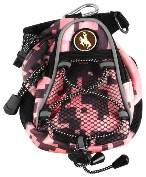 Wyoming Cowboys - Mini Day Pack  -  Pink Digi Camo