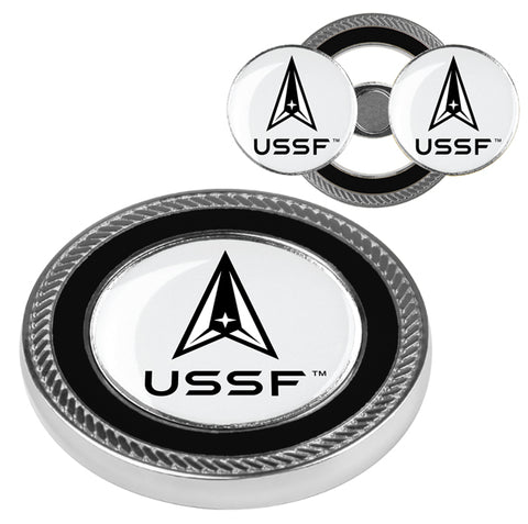United States Space Force - Challenge Coin / 2 Golf Ball Markers