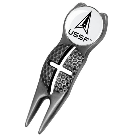 United States Space Force - Crosshairs Divot Repair Tool  -  Black